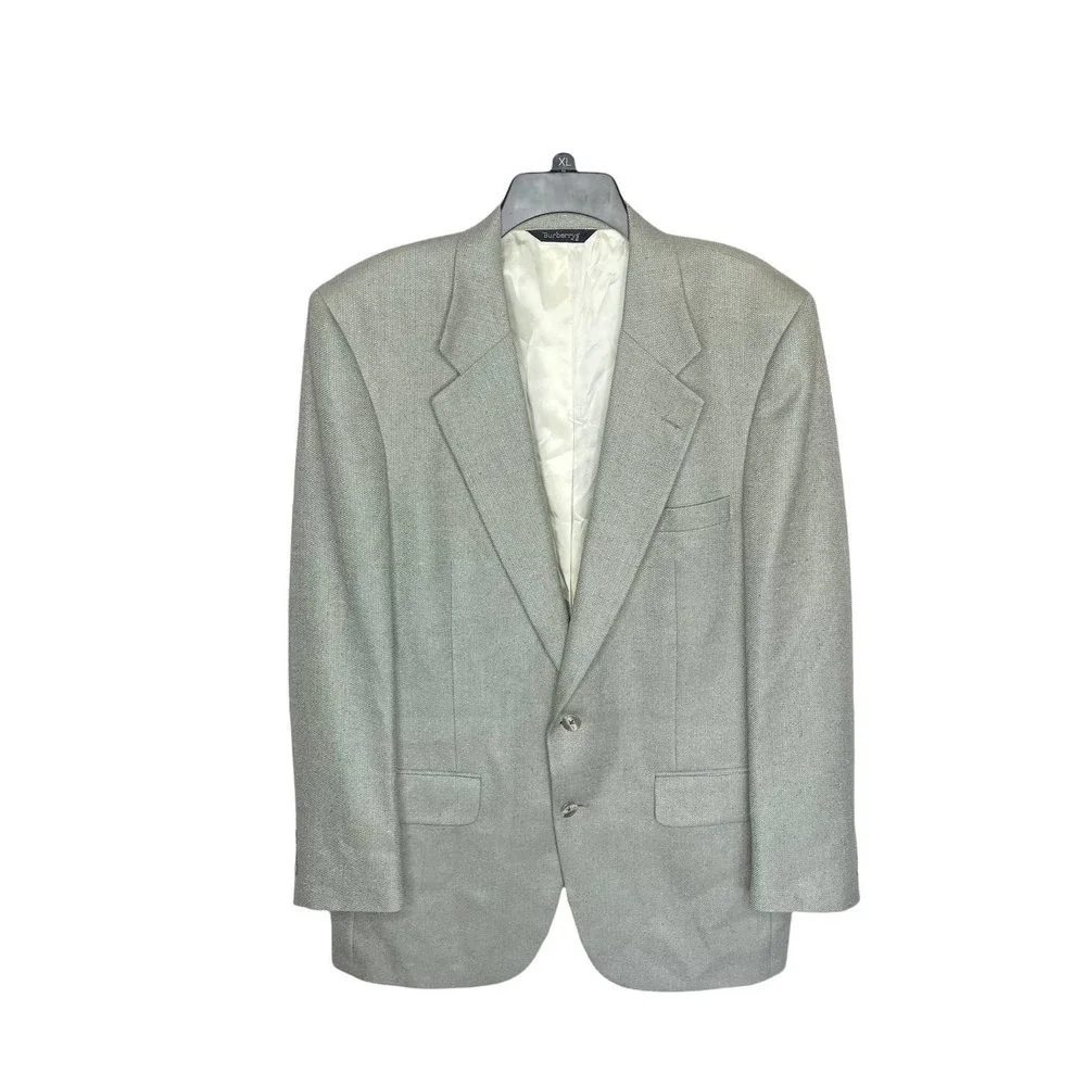Burberry Burberrys London Vintage Men's Button Blazer Jacket